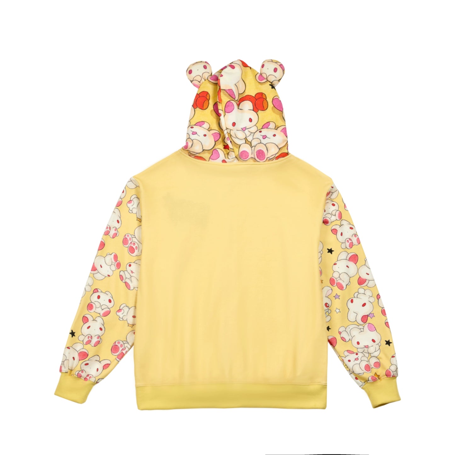 Ollie Frog Yellow Star Girl Kiss Doll Hoodie