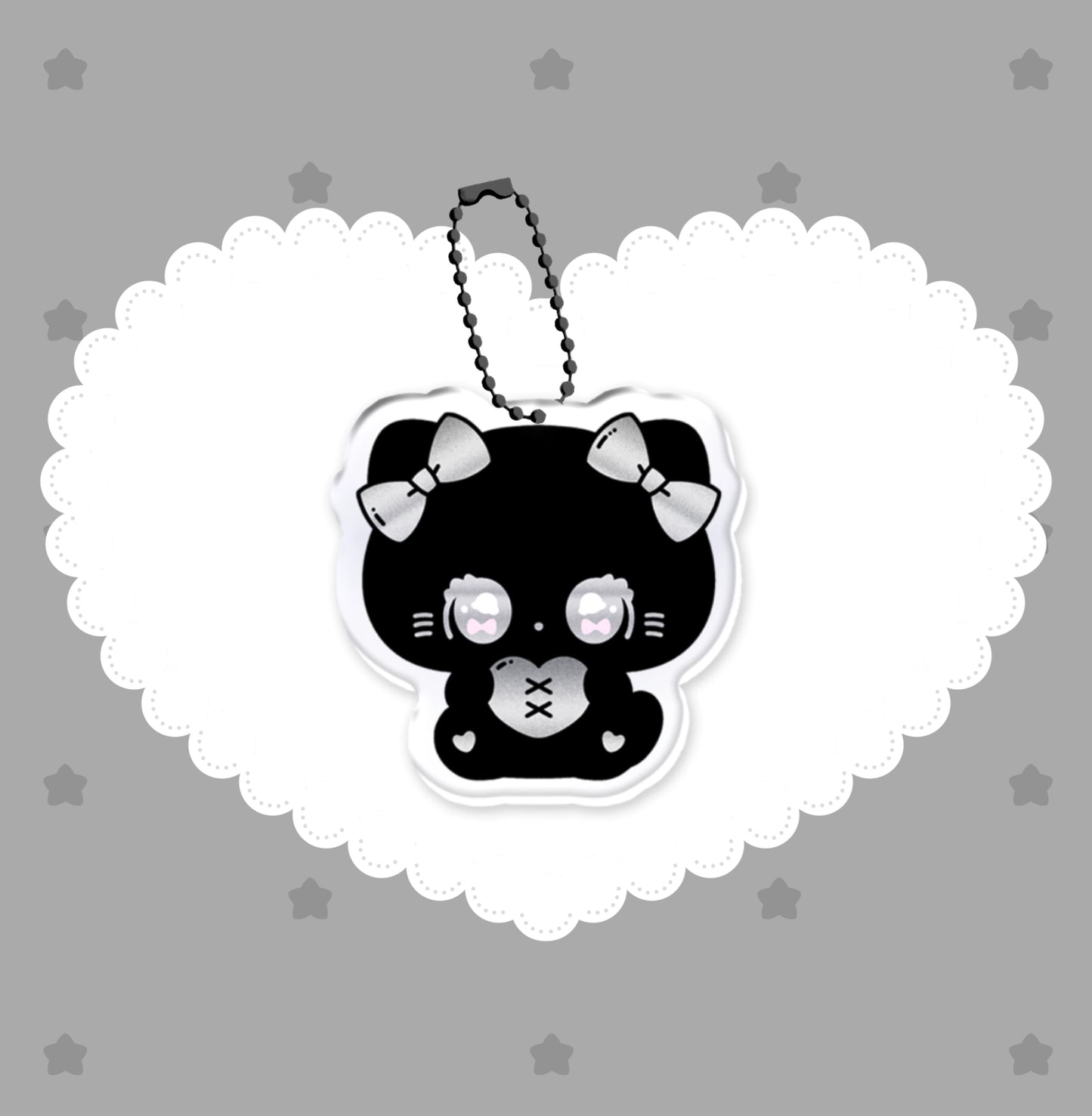 Don't mess with rabbits TuTu series cat plush pendant