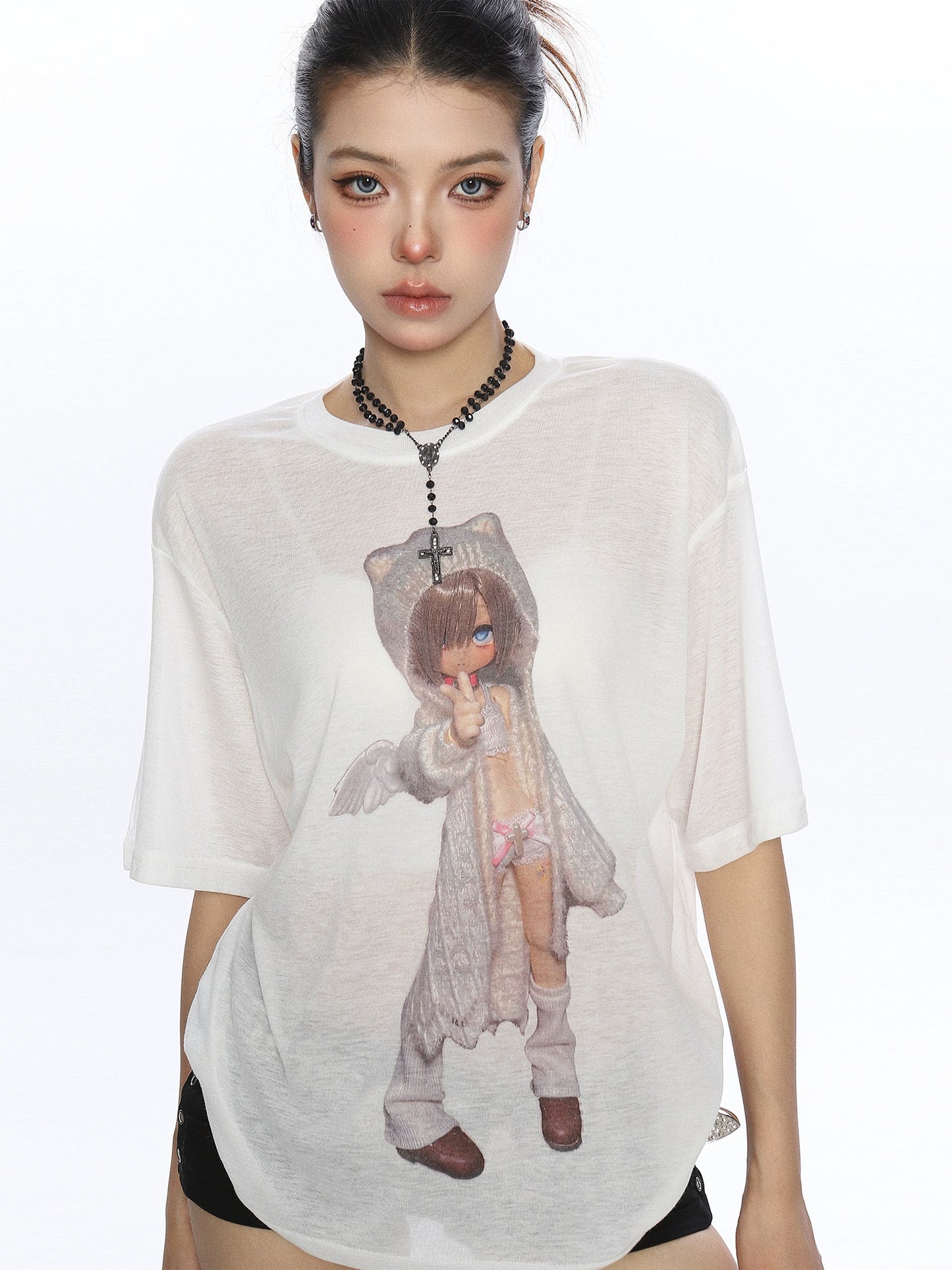 Abi Girl Printed Short sleeved T-shirt