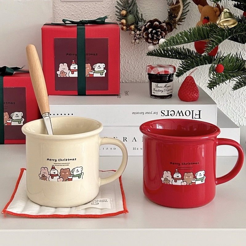 New Year Christmas mug gift box