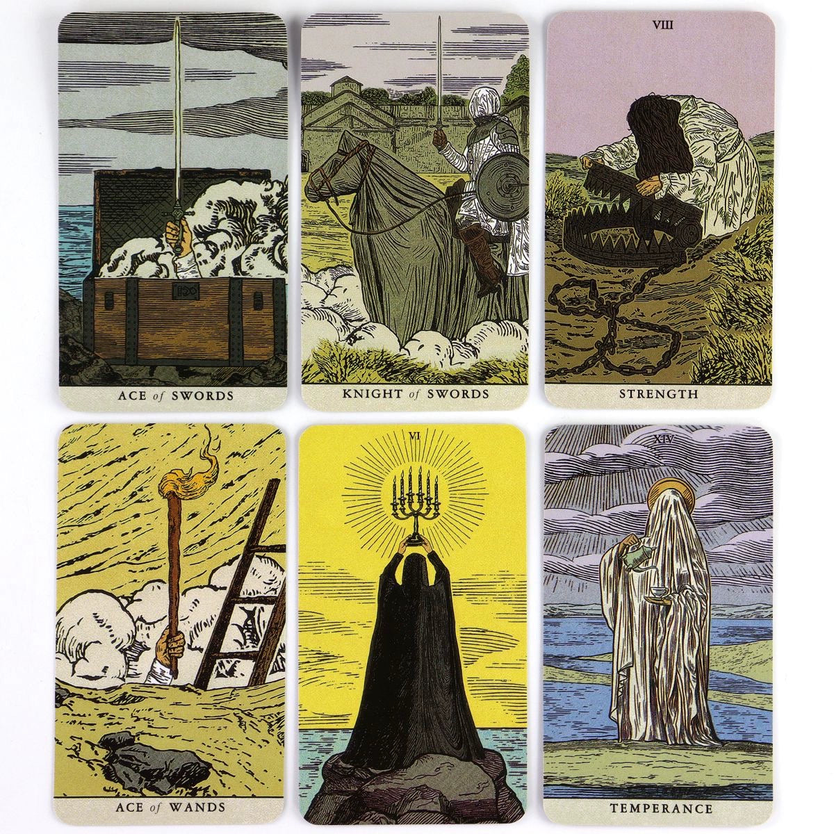 Somnia Tarot Illustrated Comes with English Electronic Guide