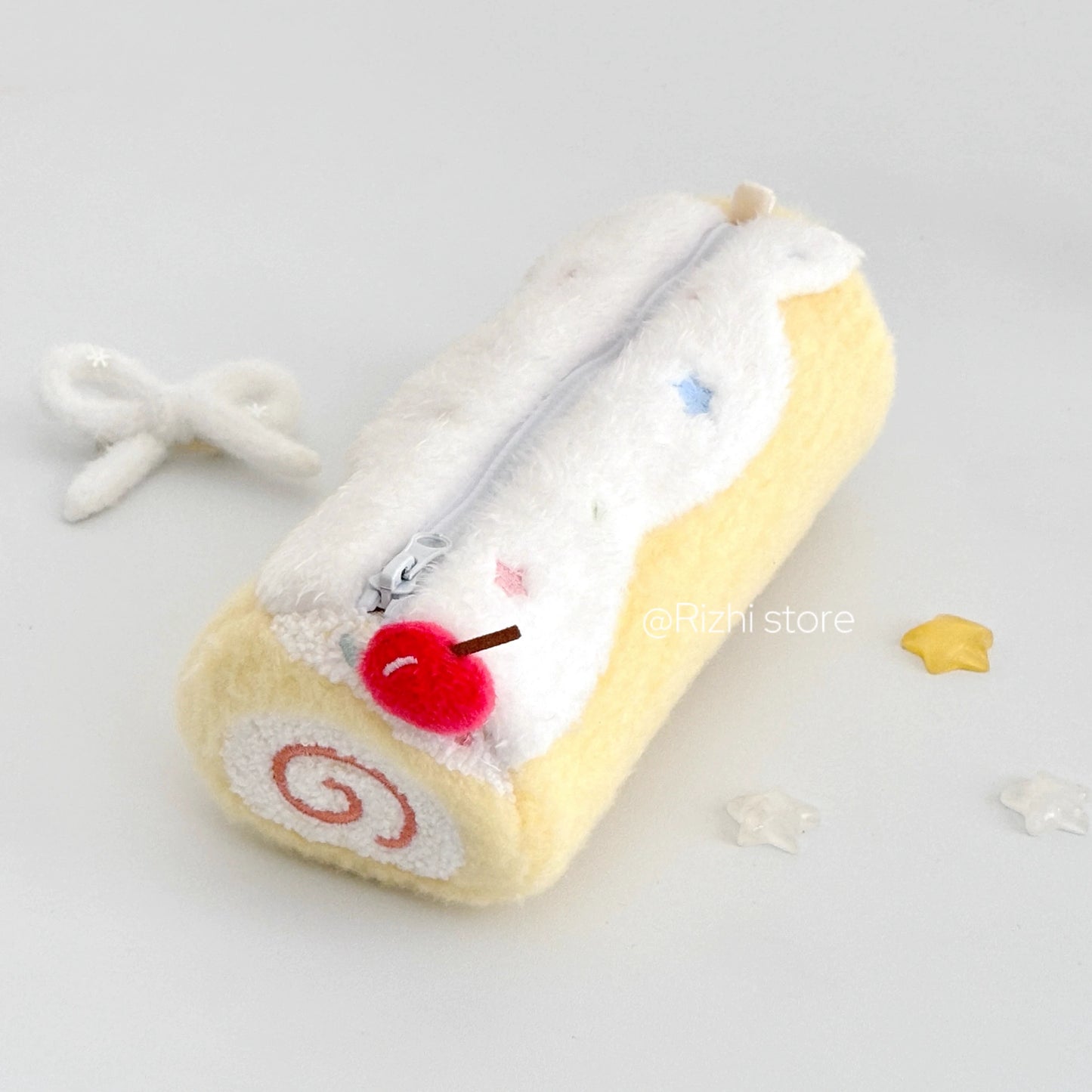 Soft and cute plush pencil case