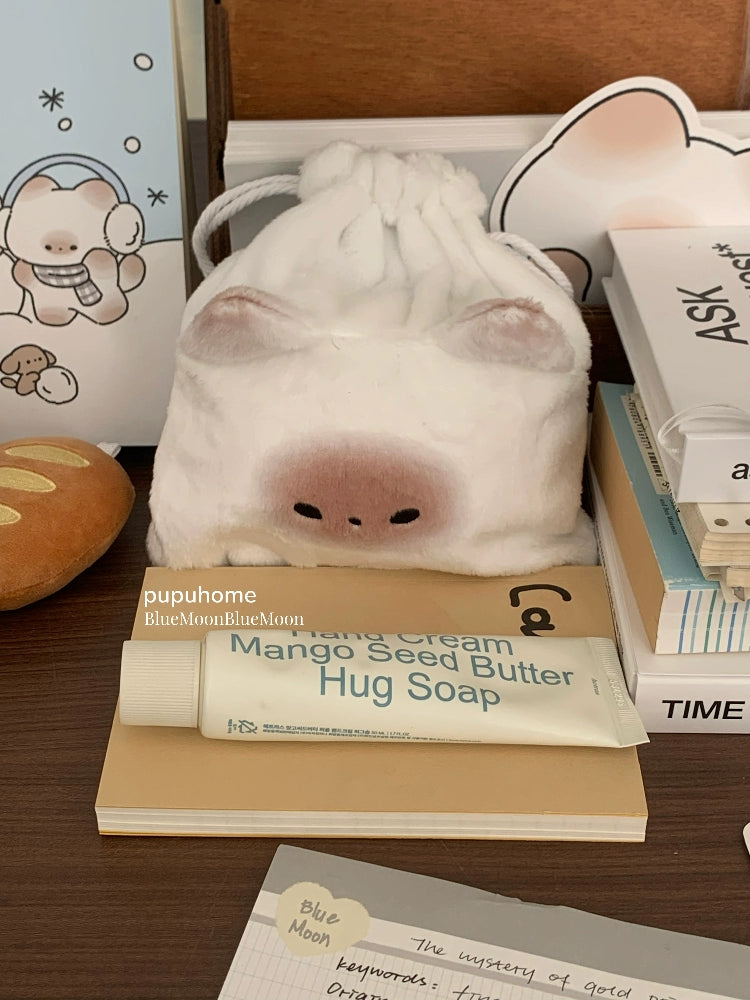 Mantou Cat Pupu Bundle Pocket Storage Bag