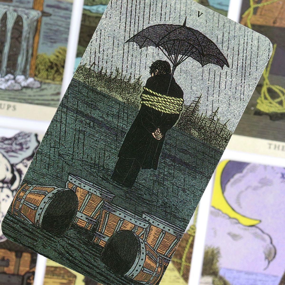 Somnia Tarot Illustrated Comes with English Electronic Guide