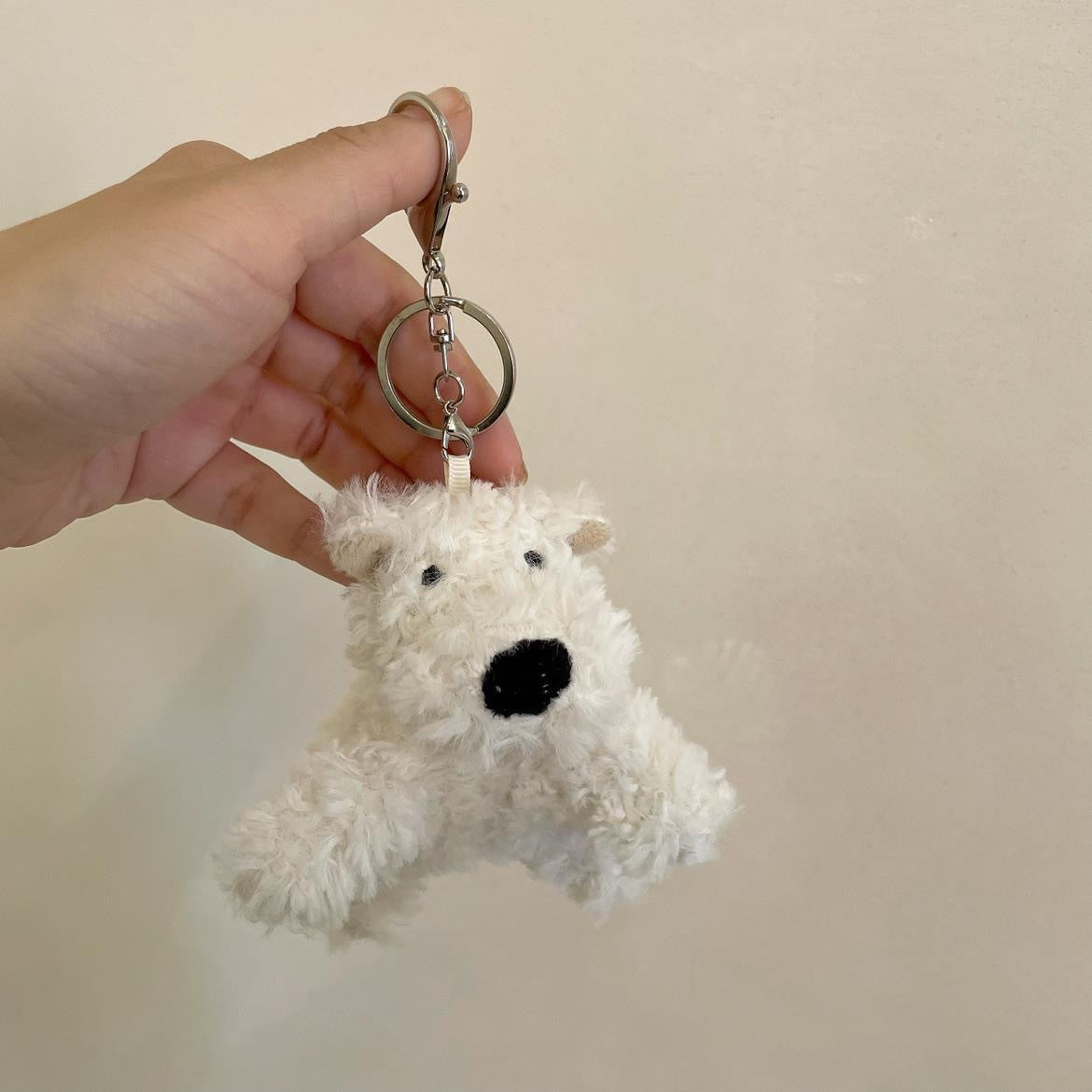 Mini Western Highland Plush Charm
