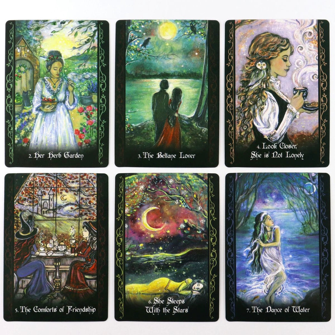 Solitary Witch Oracle Card