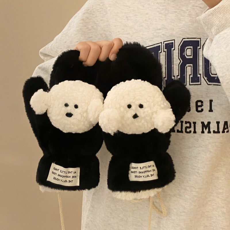Hello Kitty plush gloves