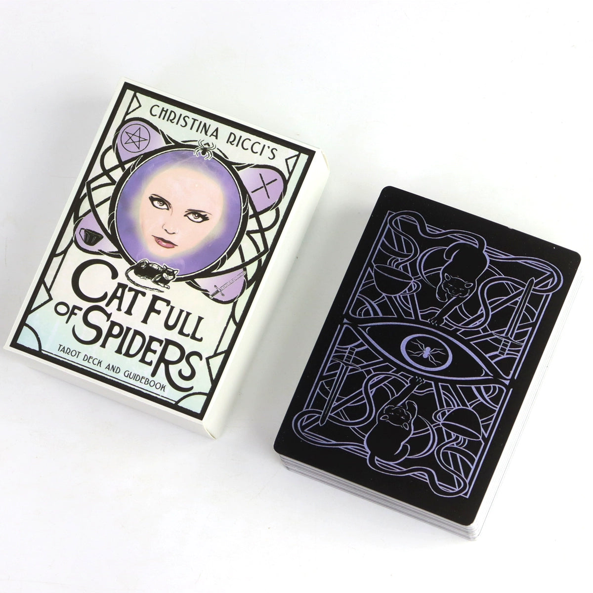 78 Spider Cat Tower Cards in English