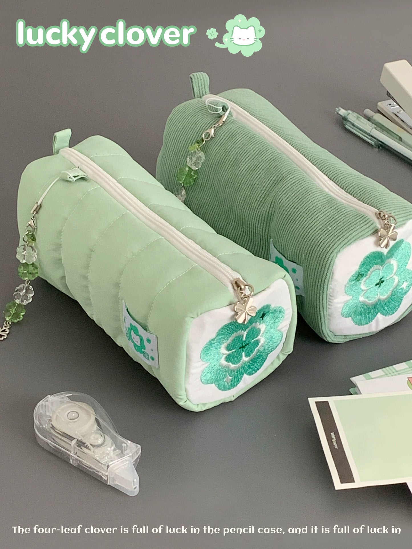 Lucky Clover Pen Case