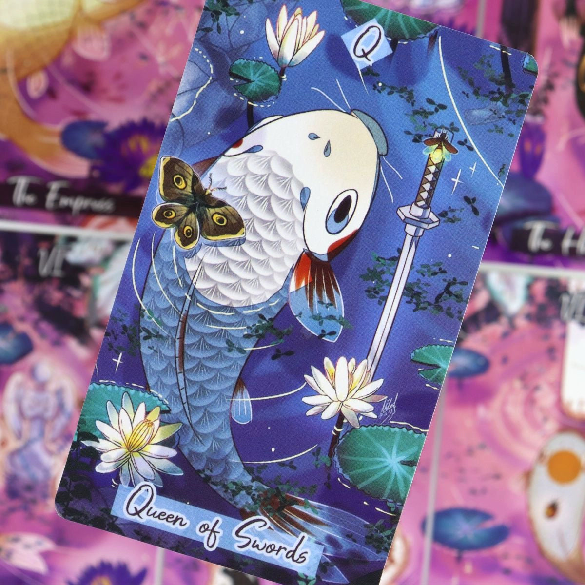 78 koi tower cards