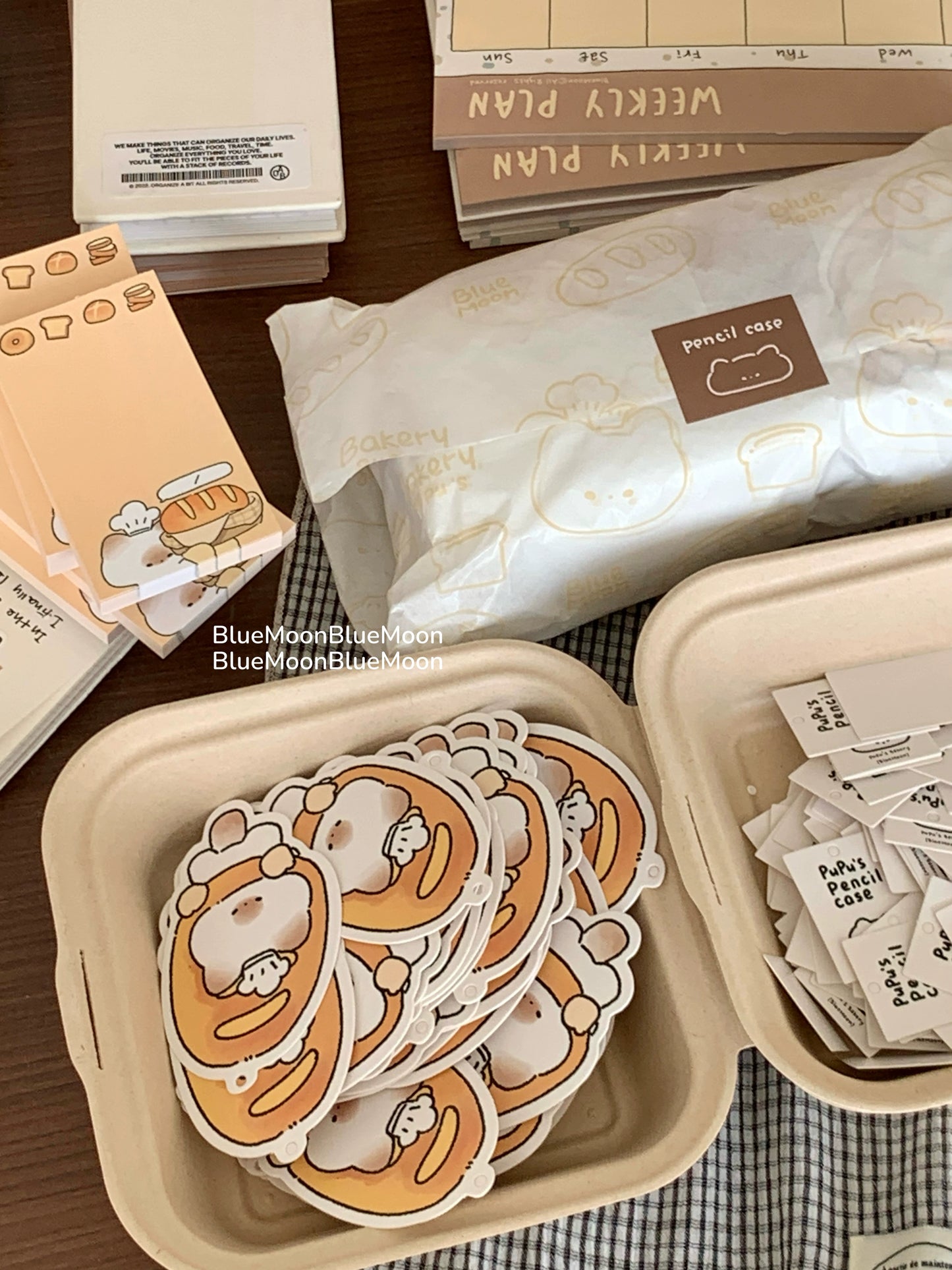 Mantou pupu pen bag