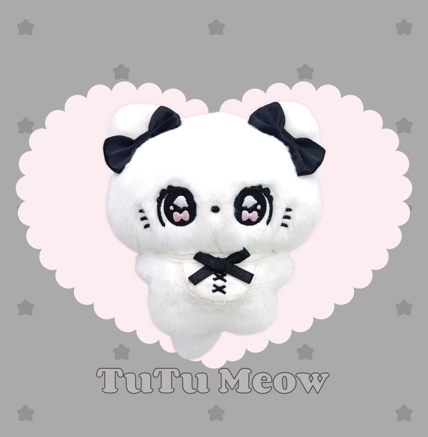 Don't mess with rabbits TuTu series cat plush pendant