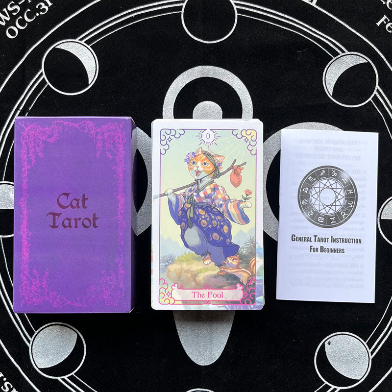 Cat Tarot card