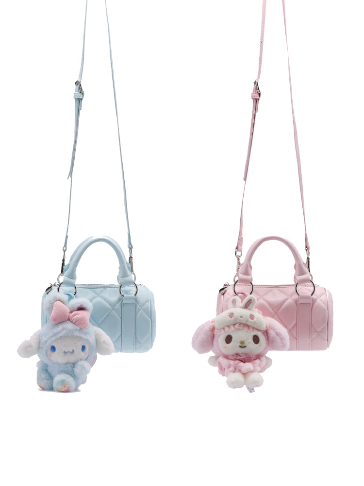 Cylinder bag Boston bag