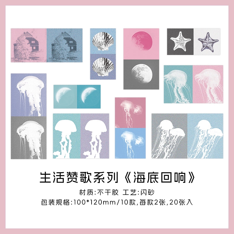 Papermore Life Hymn Sticker 20 pieces