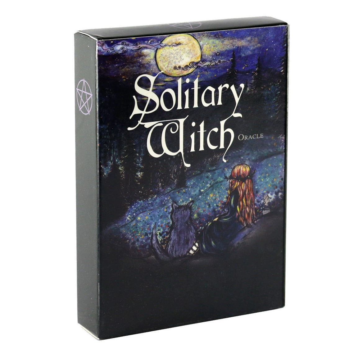 Solitary Witch Oracle Card