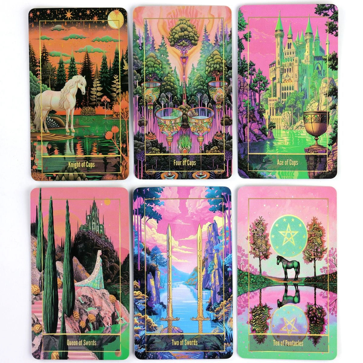 78 Tower Cards for Celestial Carnival