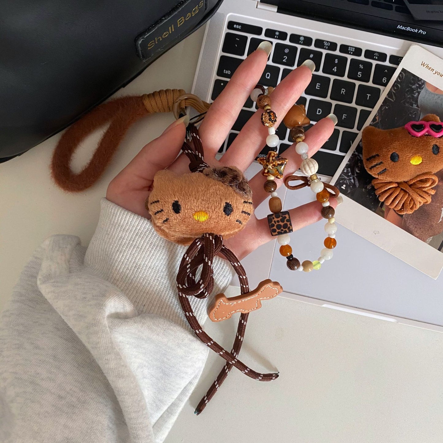 Sausage Dog Bag Charm