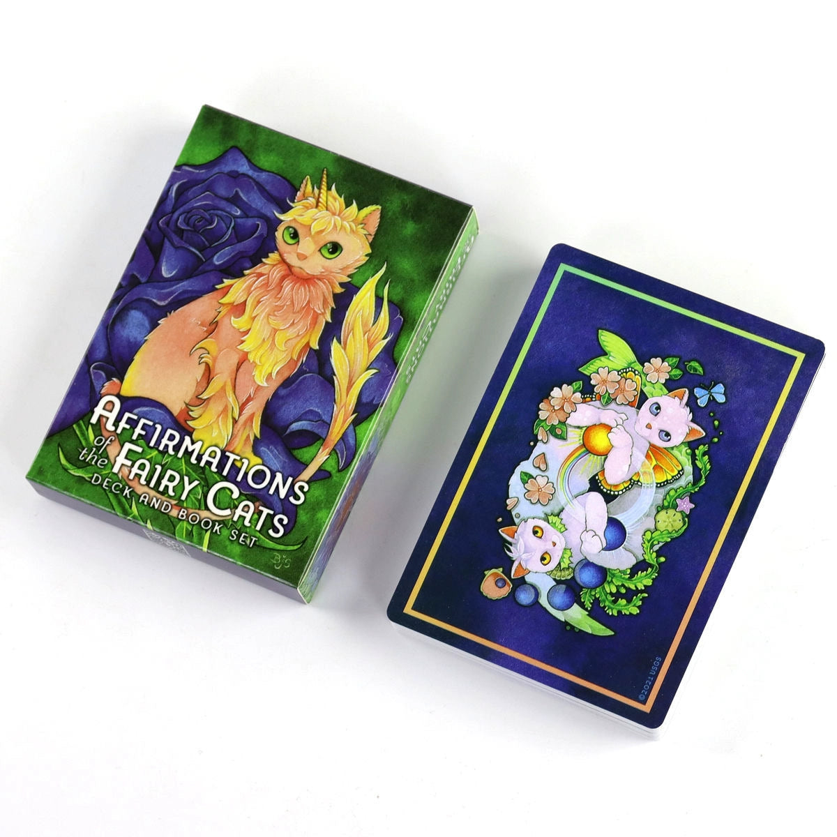 Affirmations of the Fairy Cats 41Cards