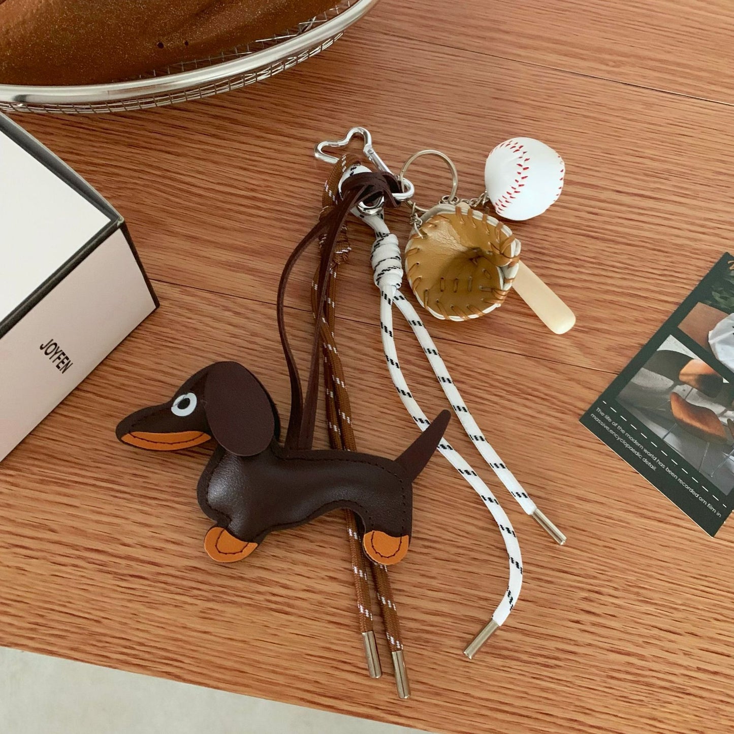 Sausage Dog Bag Charm
