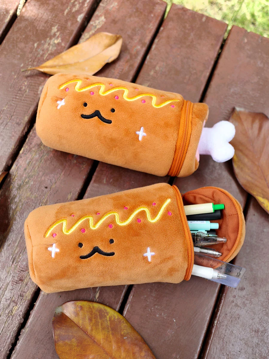 Ham plush pencil case