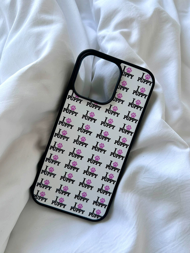 I love dogs, full of anti-drop matte phone case