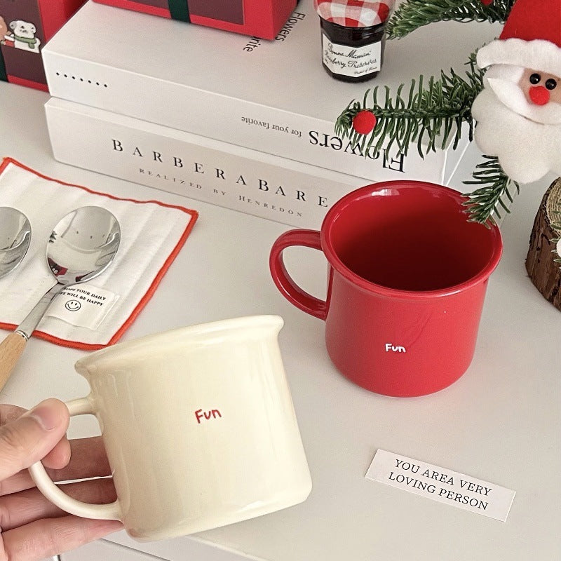 New Year Christmas mug gift box