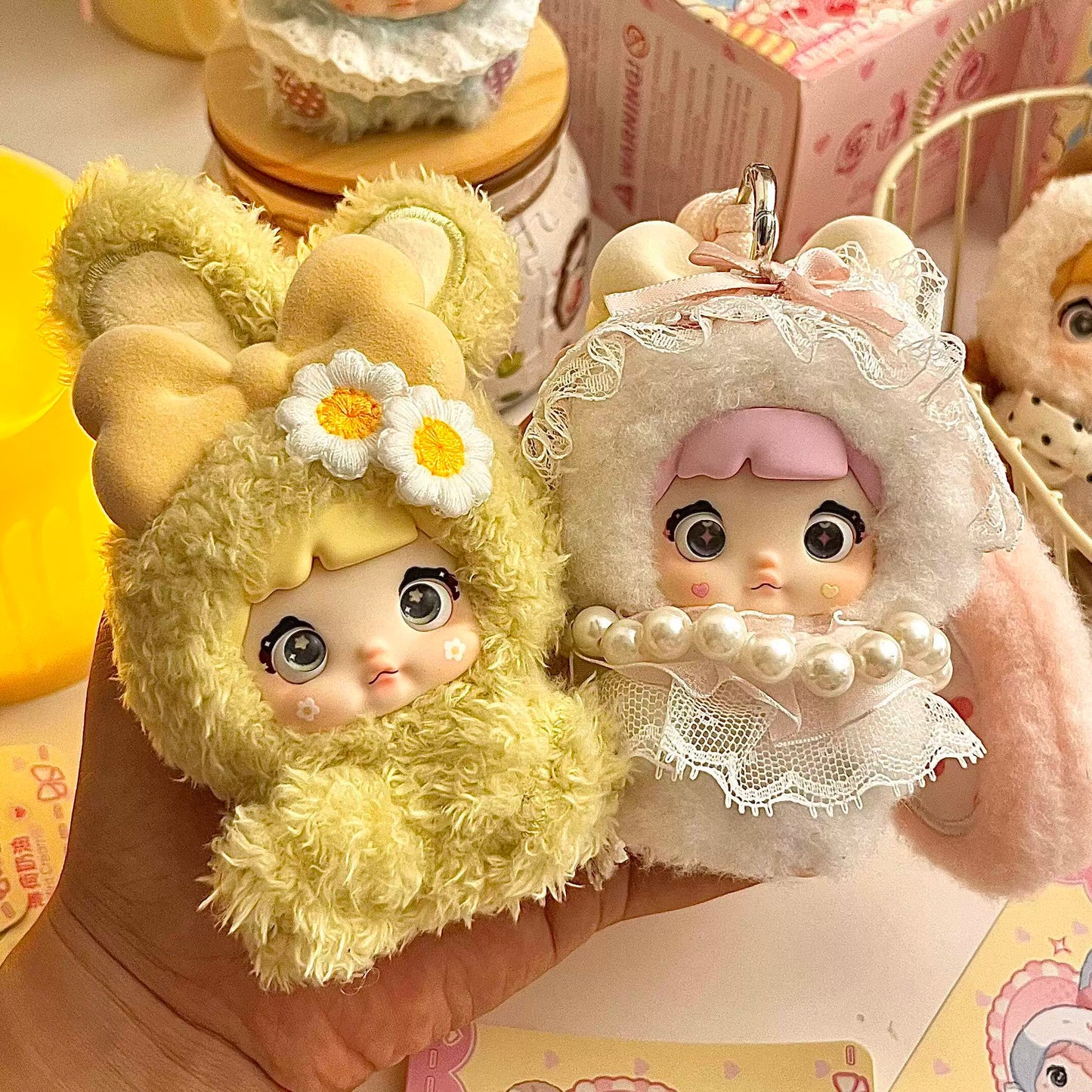 Sticky Rice Sweetheart Rabbit Blind Box Plush Charm