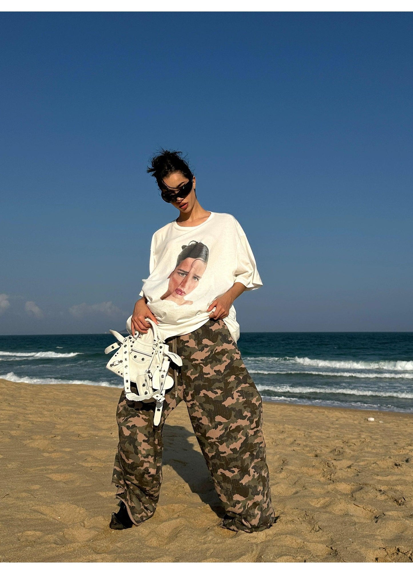 Printed Crew Neck T-Shirt