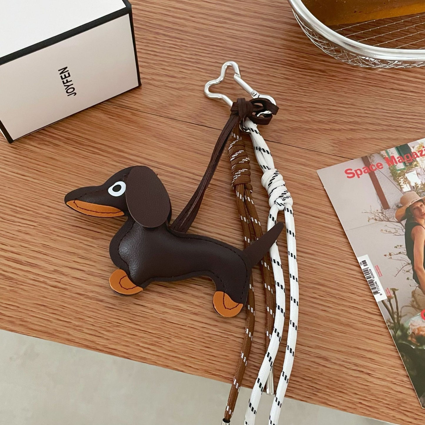 Sausage Dog Bag Charm