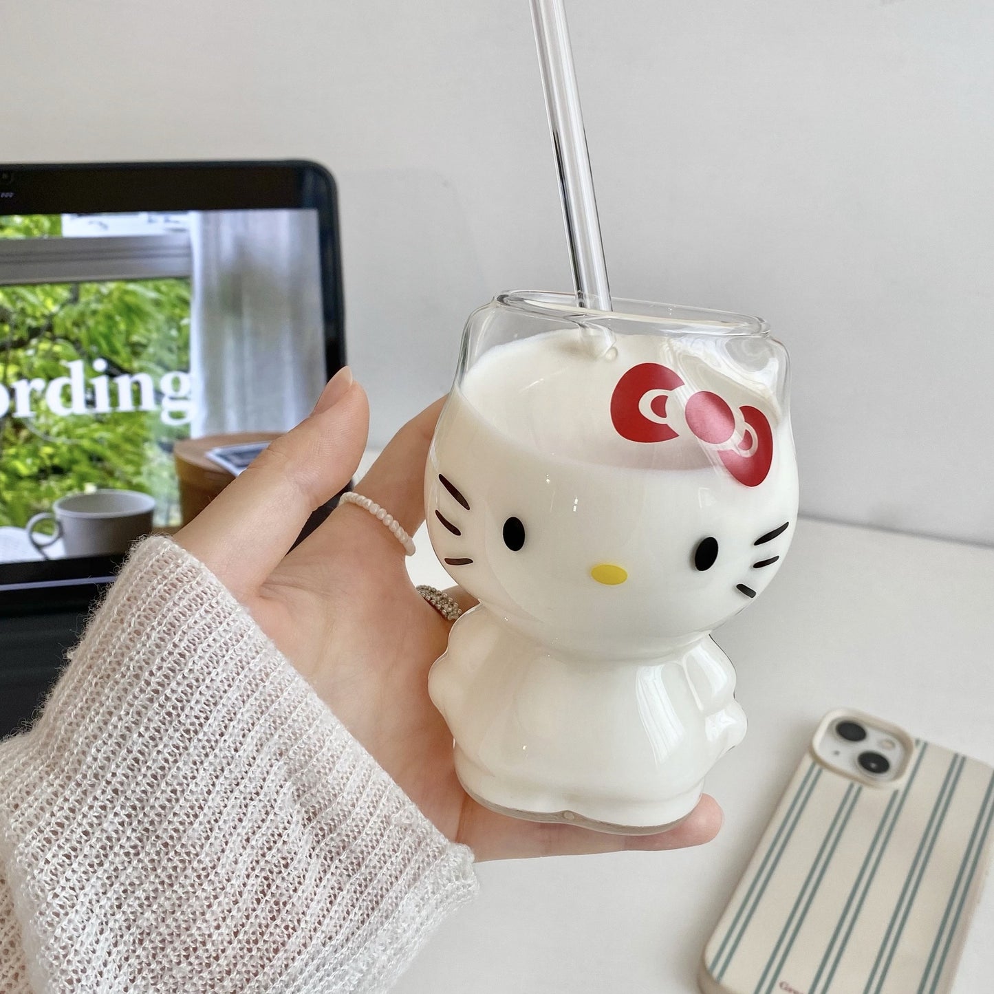 Cartoon Cat Cup