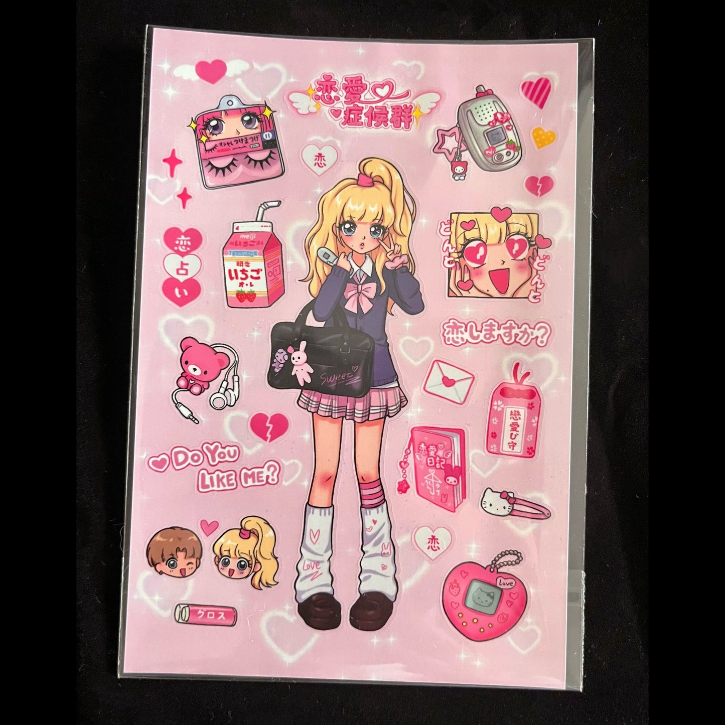 Shibuya Spicy Sister Showa Character Stickers
