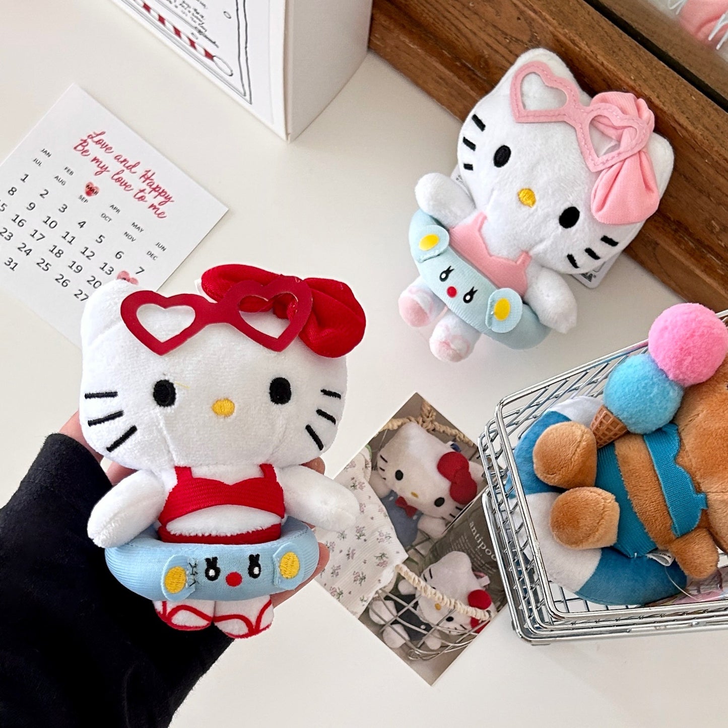 Bikini Hellokitty Plush Charm