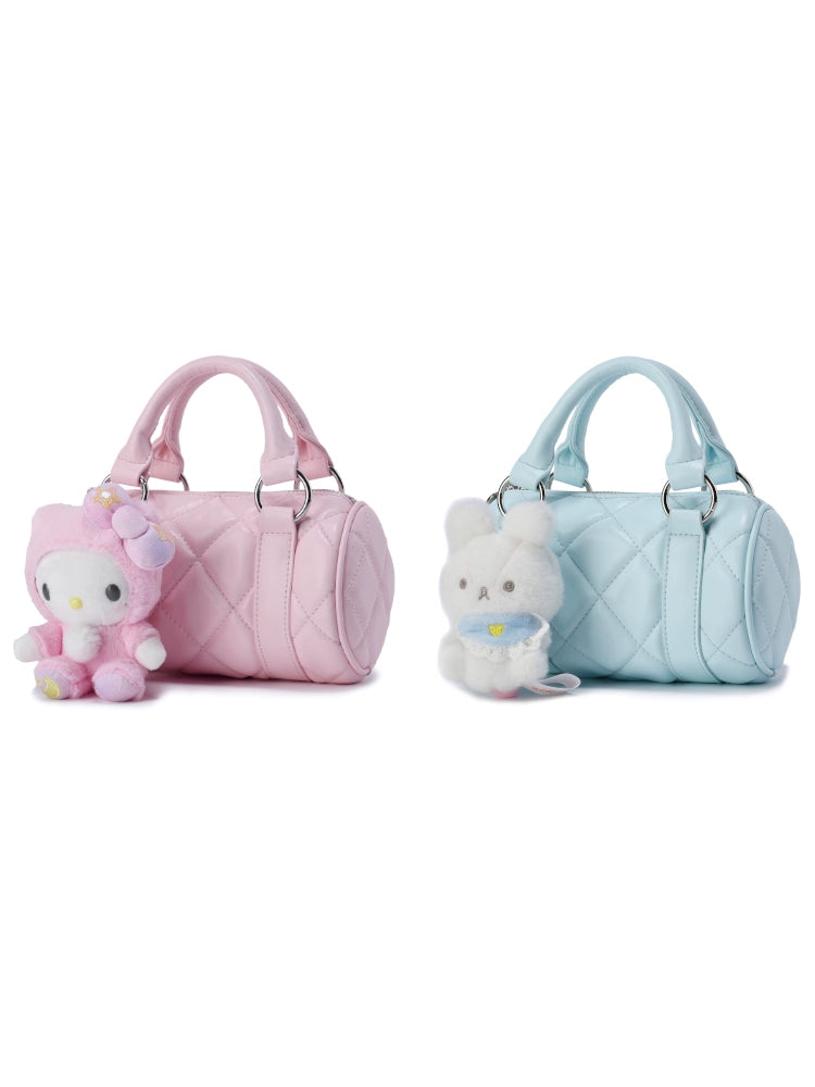 Cylinder bag Boston bag