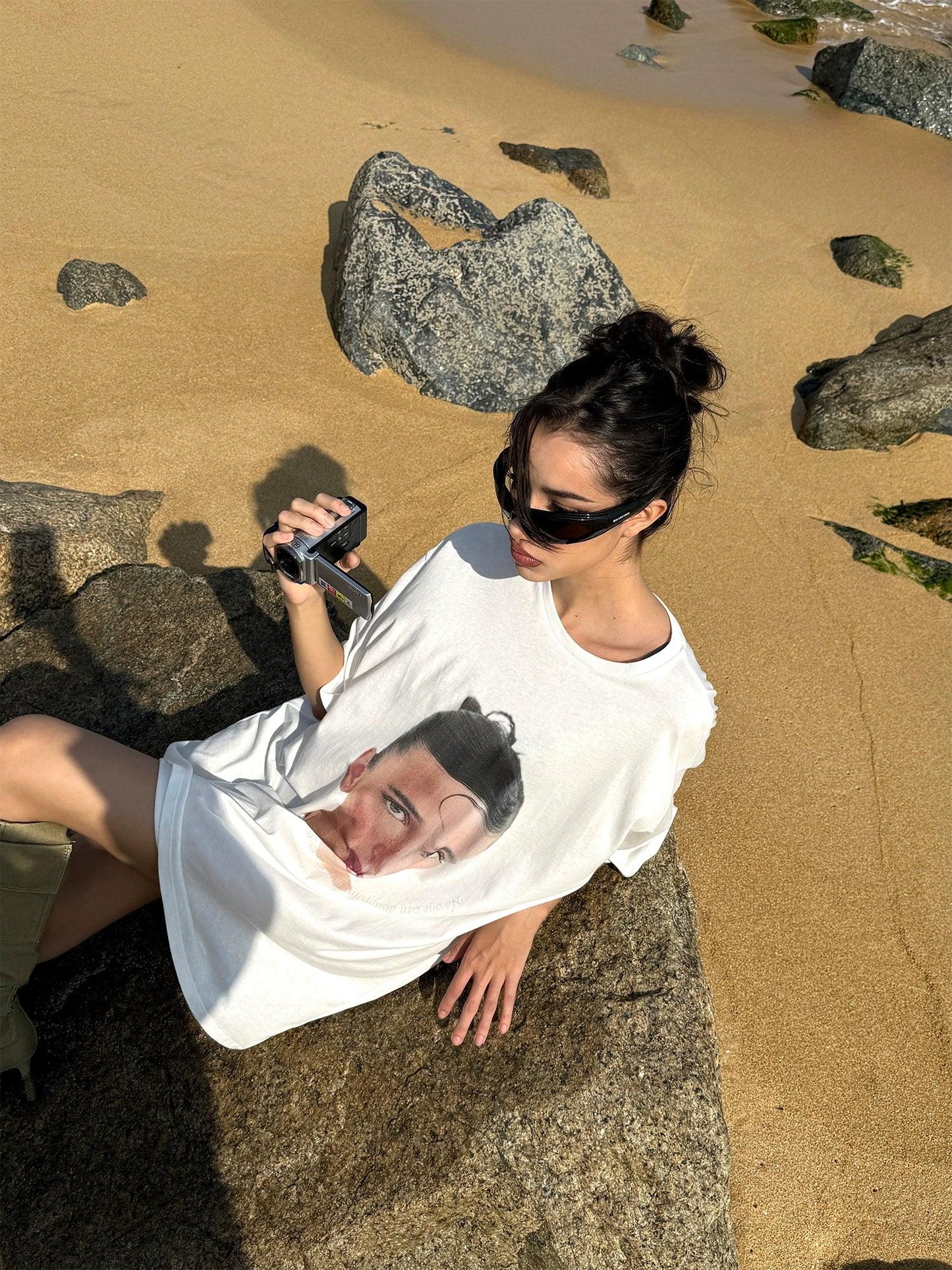 Printed Crew Neck T-Shirt