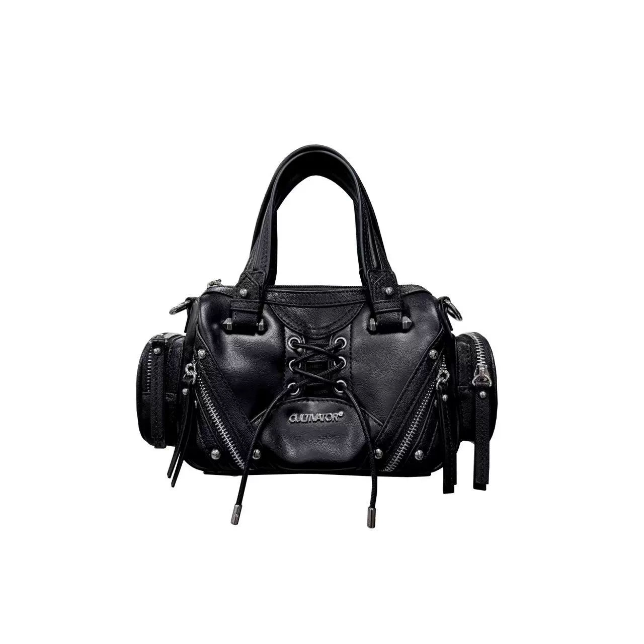 Splicing Handheld Crossbody Mini Motorcycle Pillow Bag