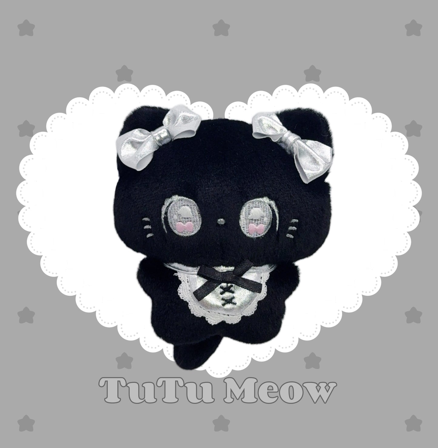 Don't mess with rabbits TuTu series cat plush pendant