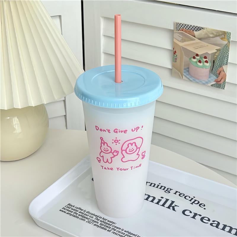 Candy colored plastic Tumbler
