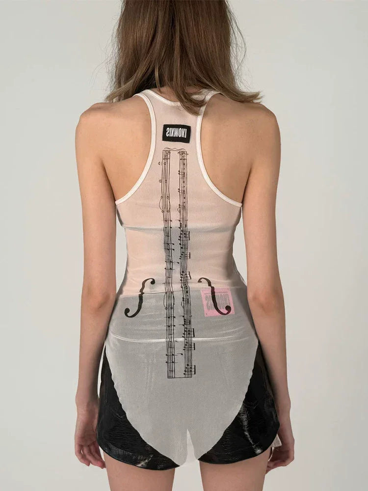 Violin score vest