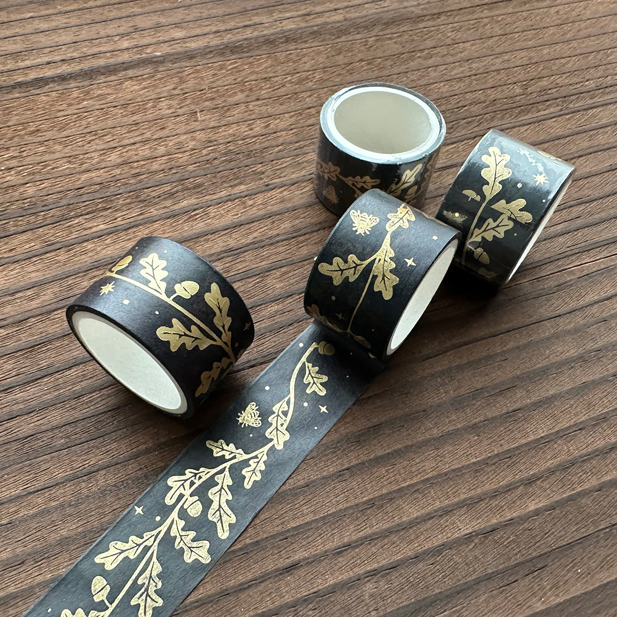 Vintage 6-roll hot stamping combination hand tent tape box