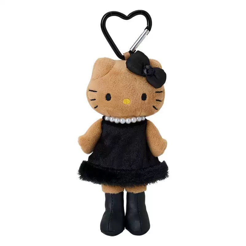 Chanel style Hello kitty long leg kitty pendant