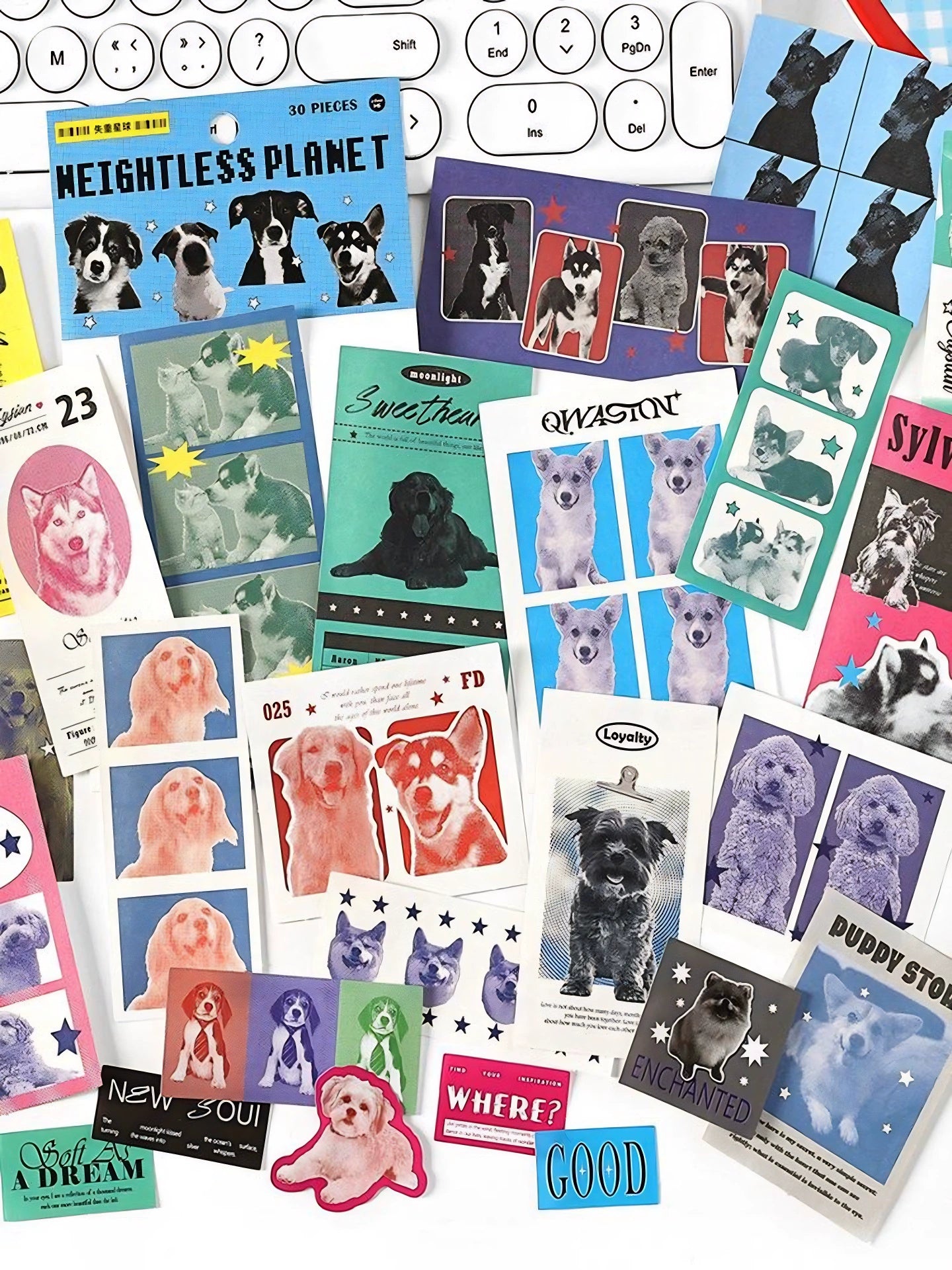 Infeelme Hot Heat Island Stickers Material Pack