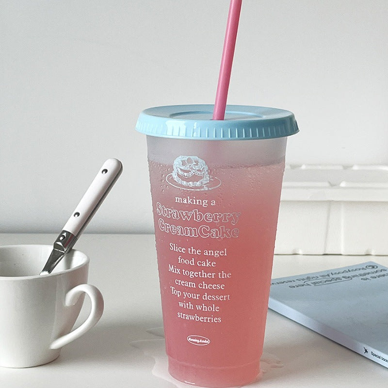 Candy colored plastic Tumbler