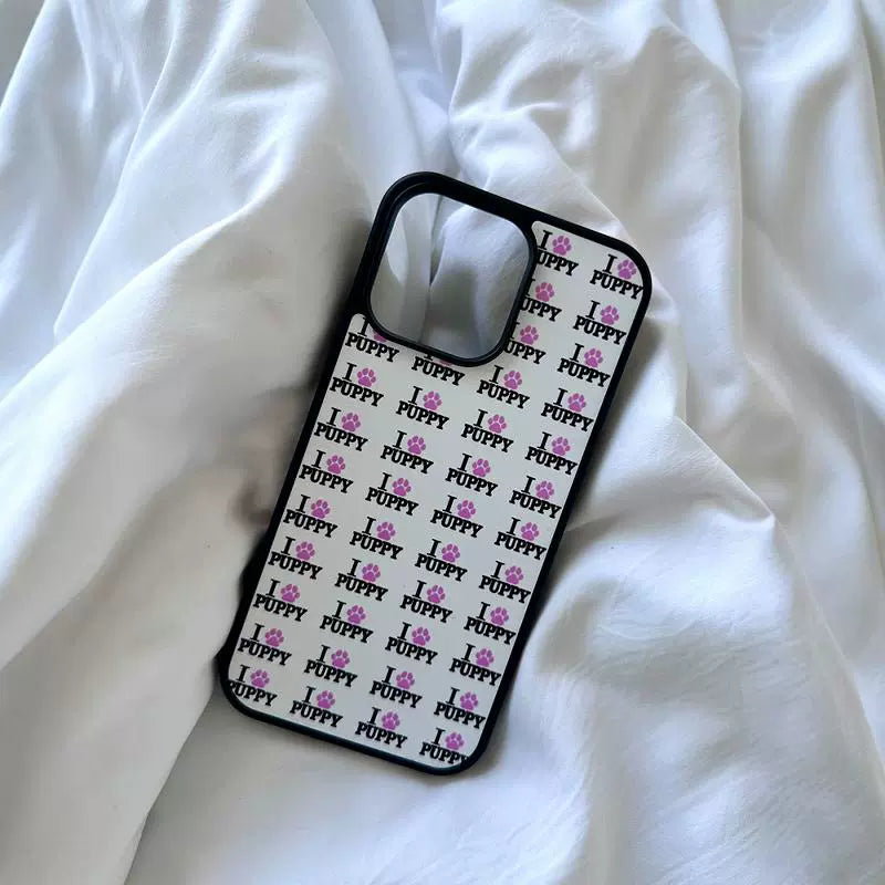 I love dogs, full of anti-drop matte phone case