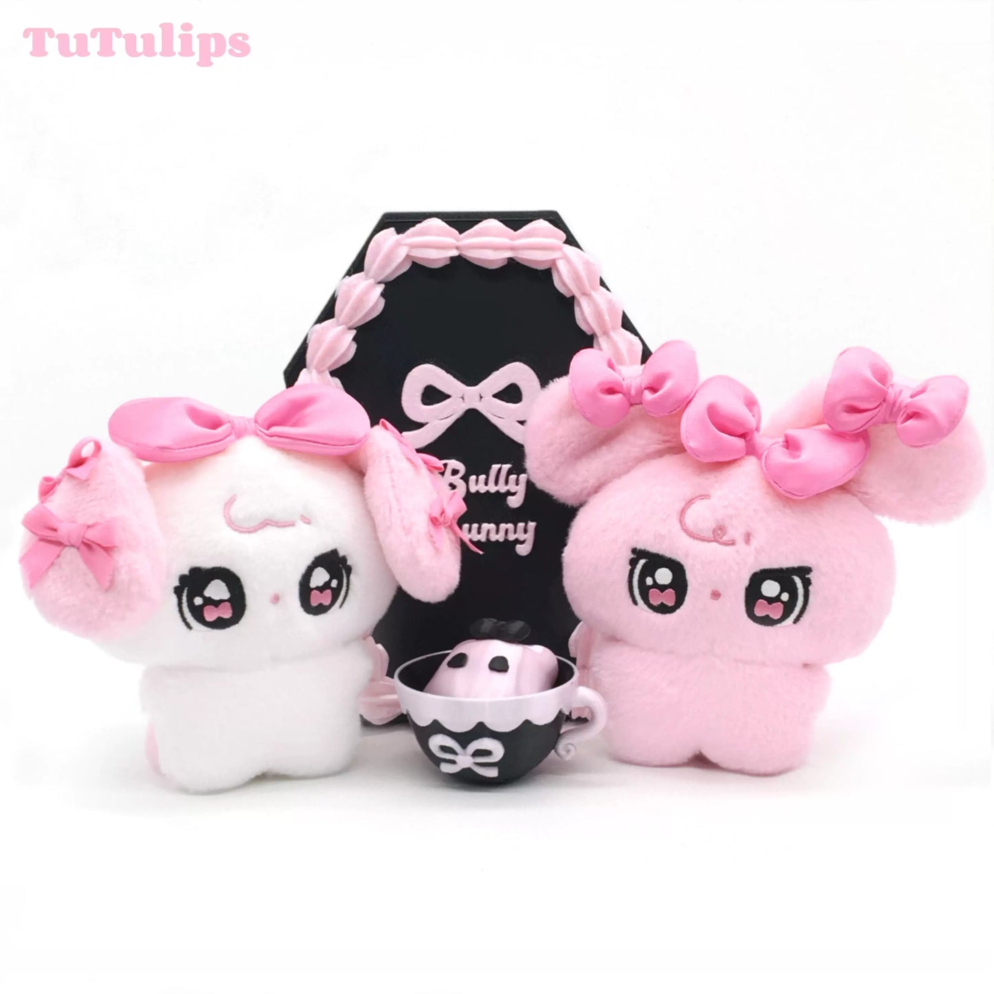 Don't mess with rabbits TuTu series rabbit and puppy plush pendant