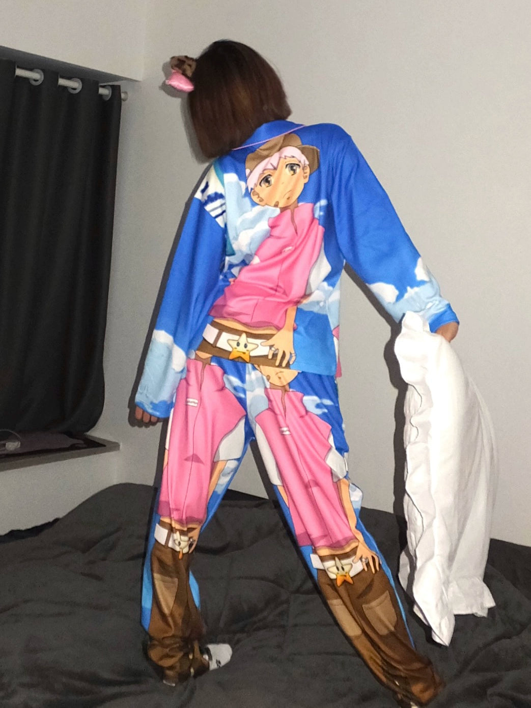 Pinkboy pink boy German velvet pajamas