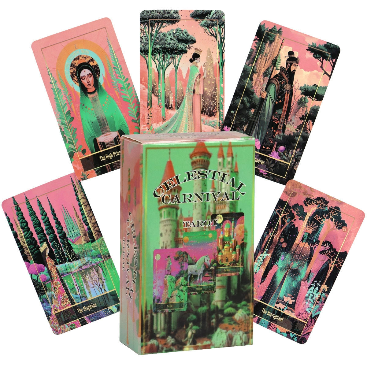 78 Tower Cards for Celestial Carnival