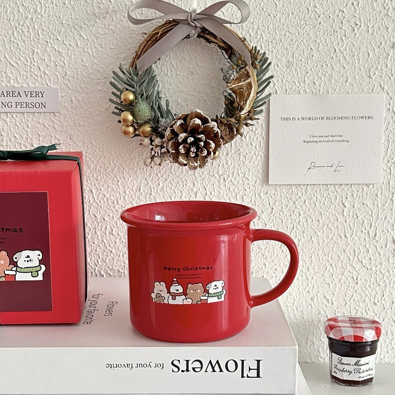 New Year Christmas mug gift box