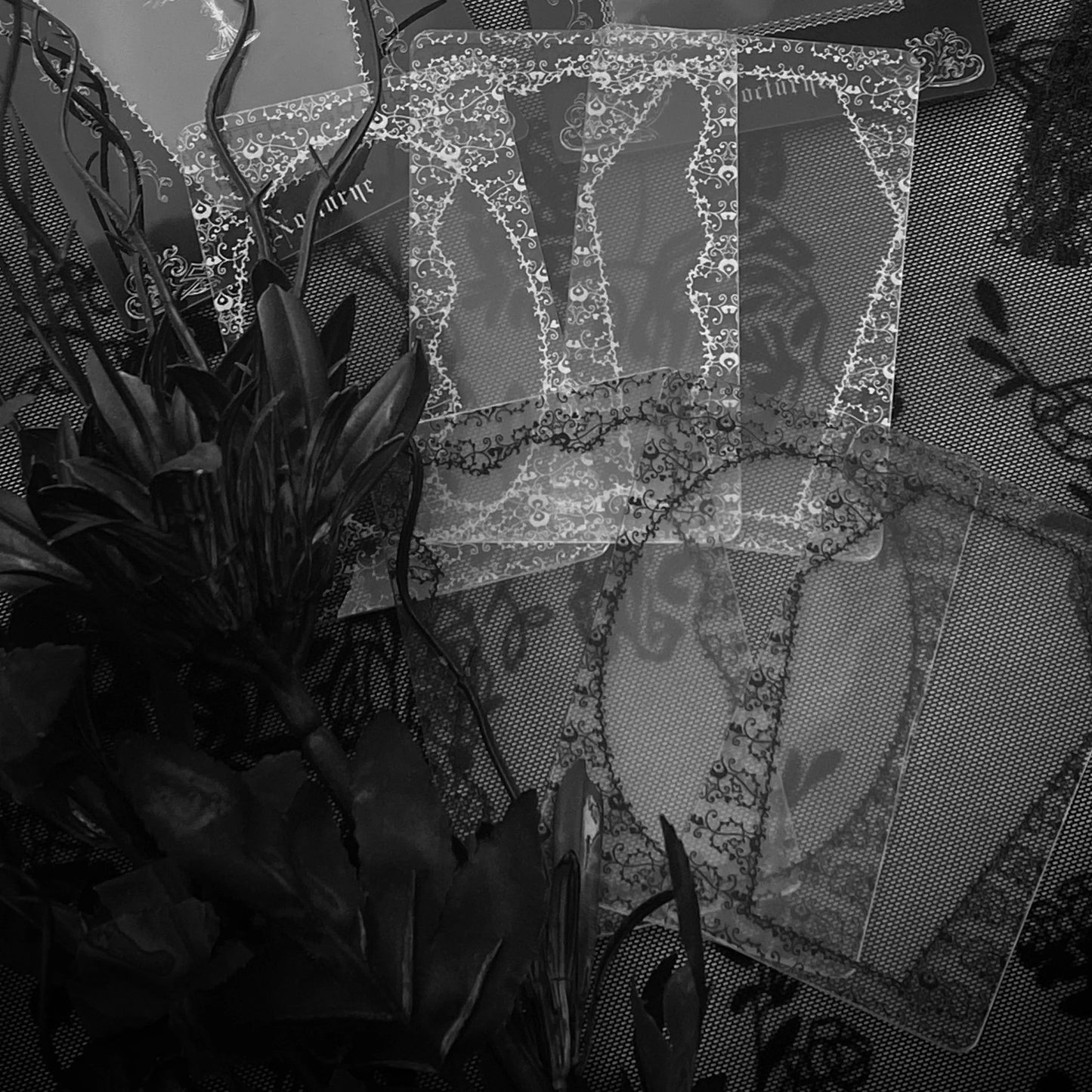 Dream series* Acrylic coffin tray card holder