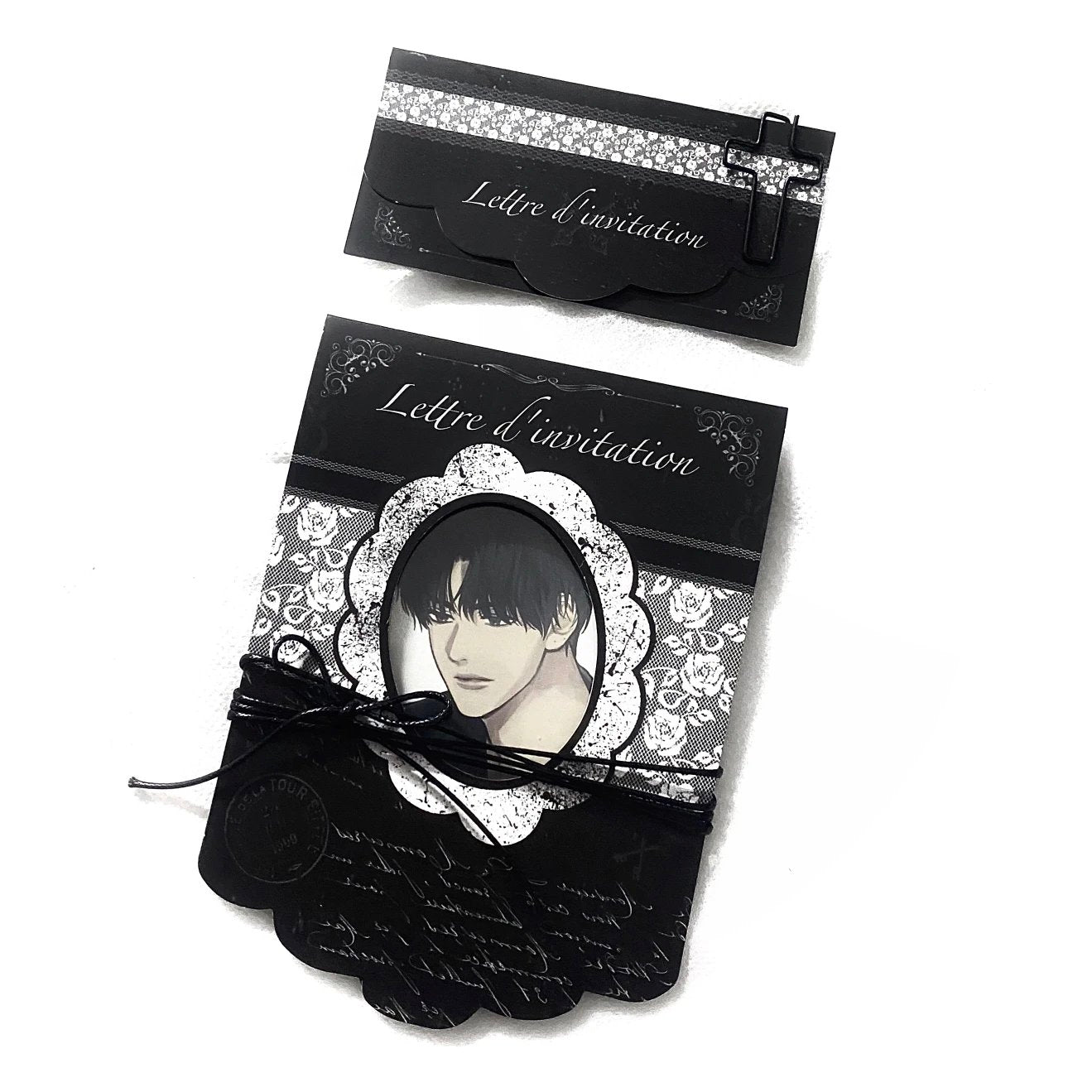 Prom invitation * Alien dark wind openwork foldout